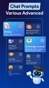 اسکرین شات 3 برنامه Amo AI: Smart AI Chatbot