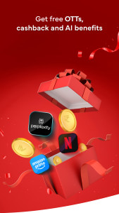 اسکرین شات 2 برنامه Airtel Thanks: Recharge & Bank