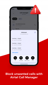 اسکرین شات برنامه Airtel Thanks: Recharge & Bank 3
