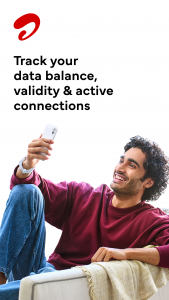 اسکرین شات برنامه Airtel Thanks: Recharge & Bank 1