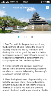 اسکرین شات برنامه The Art of War by Sun Tzu - eBook Complete 4