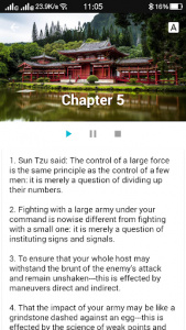 اسکرین شات برنامه The Art of War by Sun Tzu - eBook Complete 6