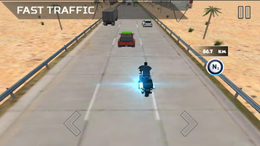 اسکرین شات بازی Motorcycle Racer: Fast Impact 2