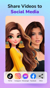 اسکرین شات 7 برنامه My Cartoon Character