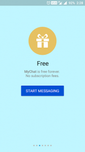 اسکرین شات برنامه MyChat 1