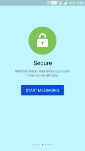 اسکرین شات برنامه MyChat 2