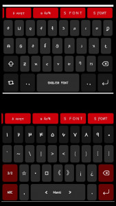 اسکرین شات برنامه کیبورد فونت مانتی 2