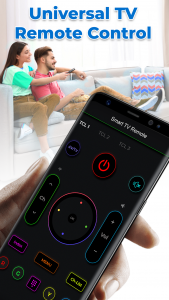 اسکرین شات برنامه Universal Smart TV Remote Ctrl 1