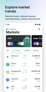اسکرین شات 5 برنامه MEW crypto wallet: DeFi Web3