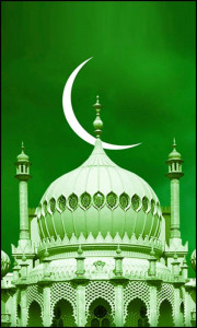 اسکرین شات 1 برنامه Islamic Wallpaper Photos