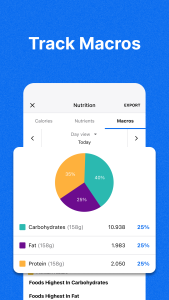 اسکرین شات 8 برنامه MyFitnessPal: Food & Fitness