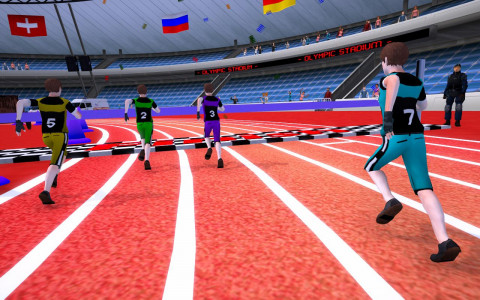 اسکرین شات بازی Marathon Race Running Games VR 3