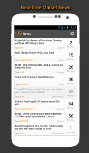 اسکرین شات برنامه Forex Calendar, Market & News 7