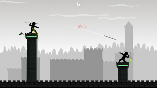 اسکرین شات بازی Epic Stickman Knight Hero Fighting: Javelin Tower 4