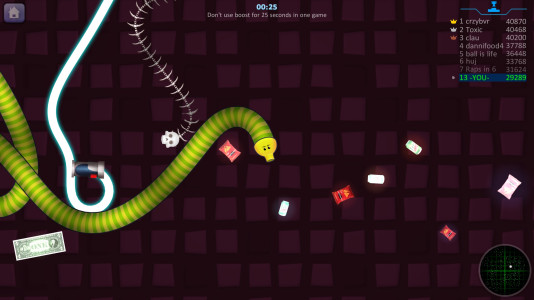 اسکرین شات 5 بازی Snake Hunt: Worm io Games Zone