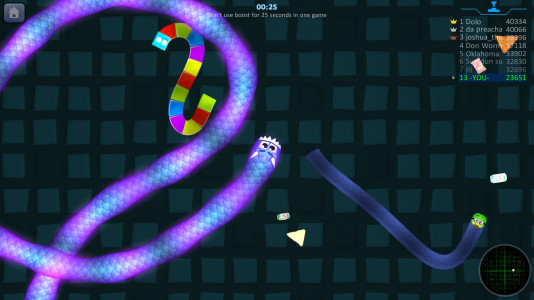 اسکرین شات 1 بازی Snake Hunt: Worm io Games Zone