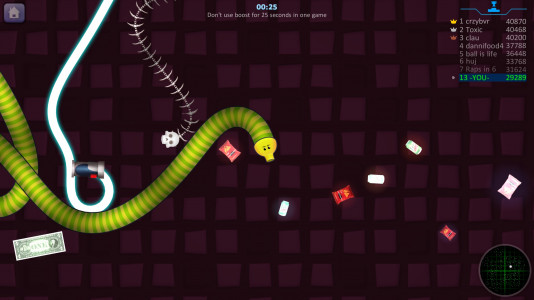 اسکرین شات بازی Snake Hunt: Worm io Games Zone 5