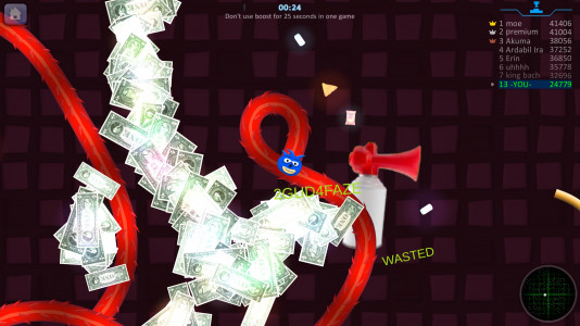 اسکرین شات 2 بازی Snake Hunt: Worm io Games Zone