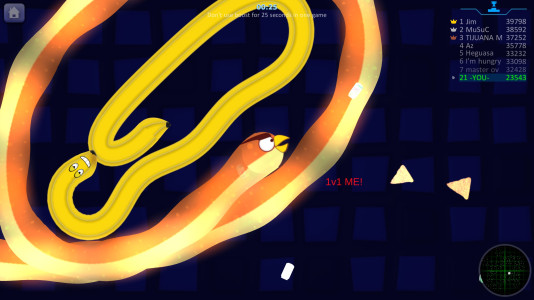 اسکرین شات 4 بازی Snake Hunt: Worm io Games Zone