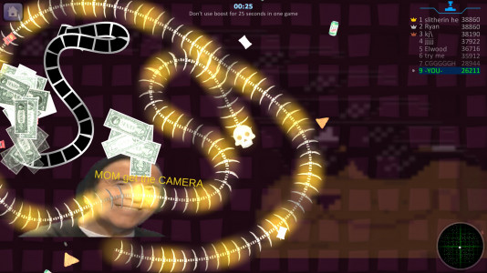 اسکرین شات بازی Snake Hunt: Worm io Games Zone 3