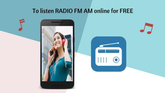 اسکرین شات برنامه Radio FM AM Free Music Stations 1
