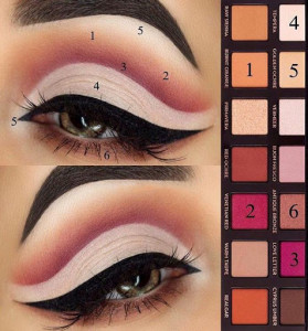 اسکرین شات برنامه Examples of eye makeup (Step by step) 7