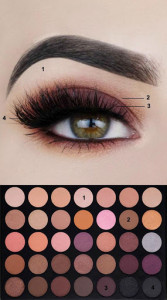 اسکرین شات برنامه Examples of eye makeup (Step by step) 8