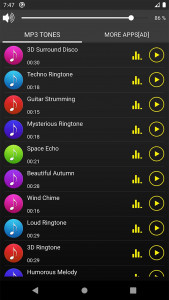 اسکرین شات برنامه MP3 Ringtones for Oppo Phones 2