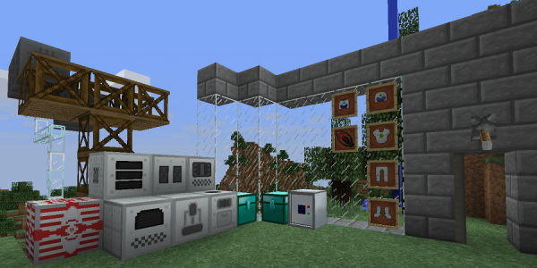 اسکرین شات 4 بازی Industry mod for mcpe