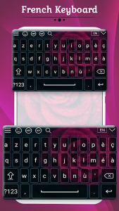 اسکرین شات برنامه French Keyboard 4