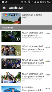 اسکرین شات برنامه Golf Channel 6