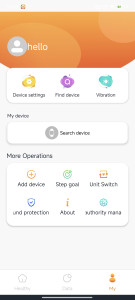 اسکرین شات 4 برنامه Hiwear Plus