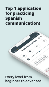 اسکرین شات 1 برنامه Spanish ー Listening・Speaking