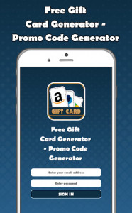 اسکرین شات برنامه Free Gift Card Generator - Promo Code Generator 2
