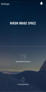 اسکرین شات برنامه NIKON IMAGE SPACE 1