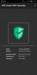 اسکرین شات برنامه ARP Guard (WiFi Security) 1