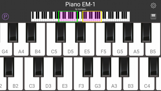اسکرین شات برنامه Piano EM-1 2