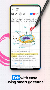 اسکرین شات 4 برنامه MyScript Notes (Nebo)