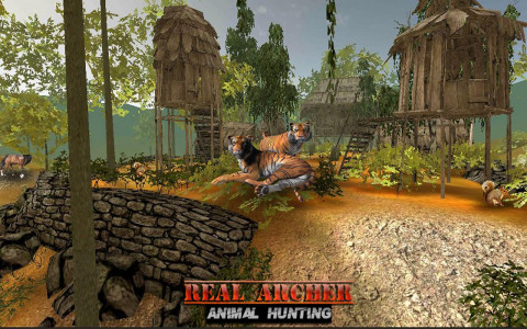اسکرین شات بازی Jungle Sniper Archer on Horse 3