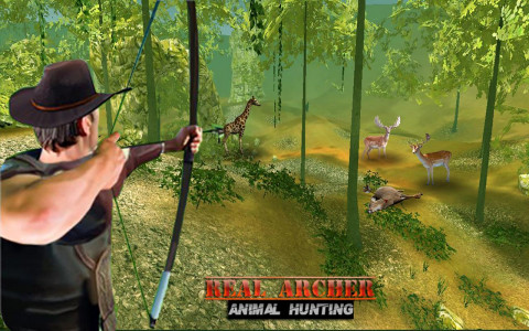 اسکرین شات بازی Jungle Sniper Archer on Horse 1