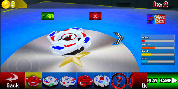 اسکرین شات بازی Spinner Chaos Battle 5