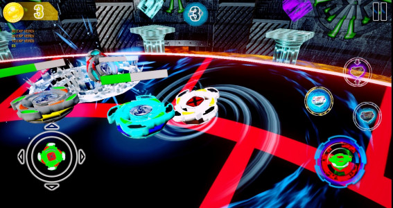 اسکرین شات بازی Spinner Chaos Battle 2