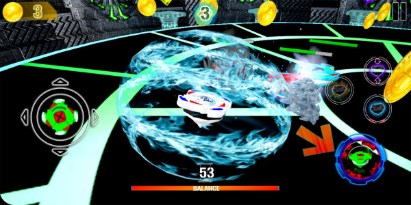 اسکرین شات بازی Spinner Chaos Battle 3