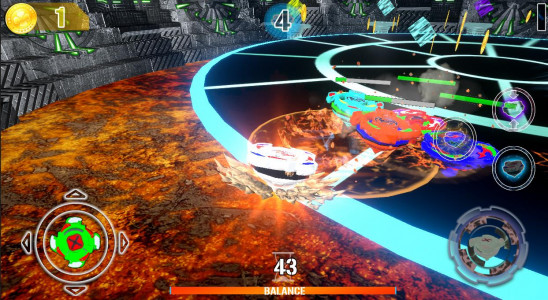 اسکرین شات بازی Spinner Chaos Battle 4