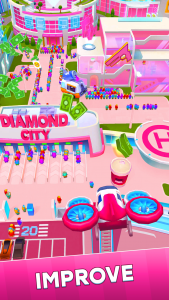 اسکرین شات بازی Diamond City: Idle Tycoon 3