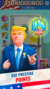 اسکرین شات بازی Trump's Empire: Idle game 1