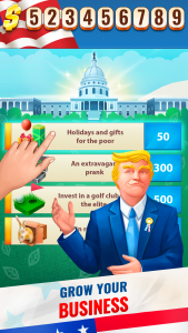 اسکرین شات بازی Trump's Empire: Idle game 3