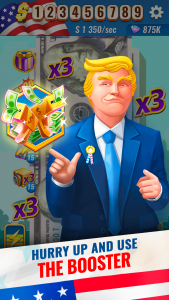 اسکرین شات بازی Trump's Empire: Idle game 1