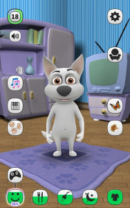 اسکرین شات 1 بازی My Talking Dog – Virtual Pet