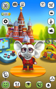 اسکرین شات 6 بازی My Talking Elly - Virtual Pet